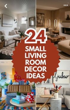 small living room decorating ideas that are easy to do in the day and night