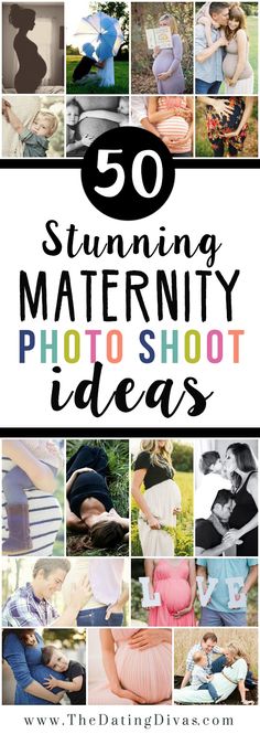 the front cover of an iphone photo shoot with multiple photos and text overlaying it