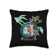 a pillow with the wizard's ball on it