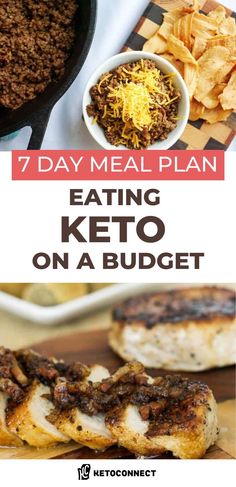 the 7 day meal plan for eating keto on a budget is easy and delicious