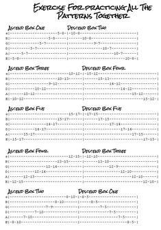 an exercise sheet for practicing the pattern technique with instructions to make it easy and fun