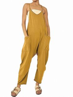 Lasaky - Luxurious Seamless Bodysuit with Adjustable Straps Summer Jumpsuit Casual, Womens Jumpsuits Casual, Overalls Outfit, Jumpsuit Casual, Pocket Jumpsuit, Solid Color Jumpsuits, Cami Jumpsuit, Wide Leg Romper, Suspender Pants