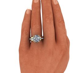 10mm, 3.60 ct., Round Colorless Moissanite, DEF Color, VVS Clarity. Channel Set Round colorless moissanite, 1.00 ct. Band width: 5.6mm 4.60 carat total weight. *The ring is custom made just for you in your ring size and metal preference. Order a free ring sizer here.*Please contact us prior to purchasing with any questions, we are happy to help. Moissanite Baguette Cut Diamond Promise Ring, Baguette Cut Moissanite Diamond Promise Ring, Elegant Diamond Promise Ring Channel Set, Elegant Promise Ring With Channel Set Diamonds, Elegant Channel Set Diamond Promise Ring, Promise Moissanite Diamond Ring With Round Cut, Luxury Channel Set Round Cut Diamond Ring, Luxury Moissanite Diamond Ring Channel Set, Luxury Moissanite Rings With Channel Set