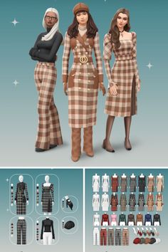 sims 4 cc clothes Sims 4 Madlen, Sims 4 Cc Clothes, Cc Clothing, San Myshuno, Plaid Set, Sims 4 Cc Folder, Casas The Sims 4