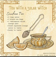 tea with a solar witch recipe