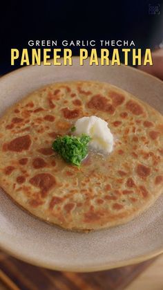 Paneer Ka Paratha Recipe | Special Green Garlic Thecha | Chef Sanjyot Keer