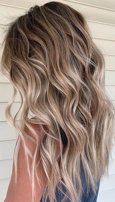 33+ Stylish Summer Hair Color Ideas To Rock This Year Blonde Highlights On Brown Hair Not Balayage, Highlights Into Balayage Blonde, Highlights B Hair Blonde, Auburn Brown And Blonde Hair, Brown Hair With Big Blonde Highlights, Mid Length Dimensional Blonde, Hair Color Ideas Brown And Blonde, Sandy Hair With Highlights, Golden Blonde Brown Balayage