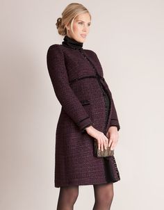 The Seraphine Marina Maternity Coat is an elegant choice for before, during & after pregnancy. Worn by The Duchess of Cambridge, Kate Middleton. Pregnant Outfit, Baby Shower Outfit For Guest, Stylish Maternity Dress, Winter Maternity Outfits, Maternity Brands, Shower Outfits, Maternity Tunic, Dresses Unique, Maternity Nursing Dress