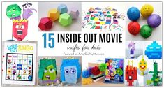 the inside out movie crafts for kids