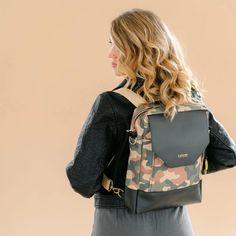 The Corbin is your hands-free on-a-mission backpack. The sleek and timeless design will keep you on trend and ready for action wherever life takes you. Whether you’re a new mom using this as a diaper bag, a student who is driven to succeed, or a stylish woman in need of a new type of bag, The Corbin will help you rise to the occasion and crush your goals. Intentionally crafted to fit your essentials like a glove, with exterior and interior pockets that organize accessories for work, travel and p Organize Accessories, Travel Umbrella, Umbrellas Parasols, Gold Glam, Elizabeth Craft, Military Spouse, Convertible Backpack, Paper Gift Bags, Travel Tote