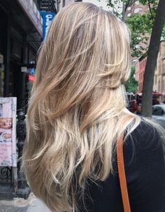 Layered Haircuts For Women, Layered Curly Hair, Blonde Hair Inspiration, Haircuts Straight Hair, Long Blonde, Long Layered Hair, Haircuts For Long Hair, Long Hair Cuts