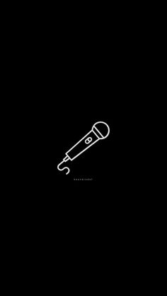 a black and white drawing of a toothbrush on a dark background with the word b o g written below it