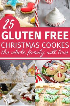 25 gluten free christmas cookies that are the whole family will love