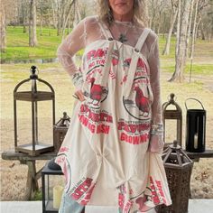 This Trendy Comfy Dress Is Super Cute With The Chicken Design. Pairs Nicely With Jeans, Pantaloons Or Just As A Dress. Brand New With Tags Osfm Artsy Dress, Bushel And A Peck, Chicken Design, Comfy Dress, Black Slip Dress, Lace Cutout, Bow Detail Dress, Table Cloths, Comfy Dresses