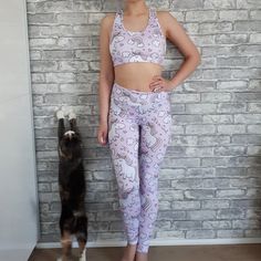 FREE SHIPPING Women cartoon Fitness Tracksuit Women Vintage 2 piece Set Padded Corp Top Long leggings Casual Womens Sets new JKP2906 Playful Fitted Activewear For Yoga, Multicolor Full-length Casual Activewear, Playful Fitted Yoga Activewear, Womens Sets, Multicolor Long Sleeve Playwear Sets, Multicolor Full-length Activewear For Yoga, Women Cartoon, Long Leggings, Tracksuit Women