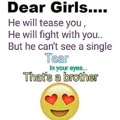 Tag-mention-share with your Brother and Sister 💙💚💛🧡💜👍 Love My Brother Quotes, Brother Sister Quotes Funny, Best Brother Quotes, Brother Sister Love Quotes, Raksha Bandhan Quotes, Siblings Funny Quotes, Big Brother Quotes, Brother And Sister Relationship