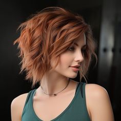 Edgy Medium Haircuts, Short Hair Long Bangs, Choppy Layered Haircuts, Short Textured Hair, Short Choppy Haircuts, Short Spiked Hair, Wavy Wedding Hair, Funky Short Hair, Choppy Layers