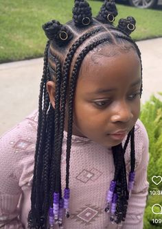 Teens Hairstyles, Kid Braids, Toddler Braids, Kids Style Hair, Black Kids Braids Hairstyles