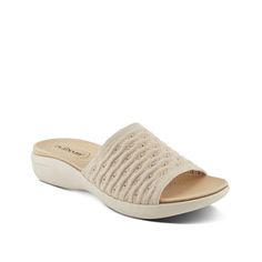 Flexus by Spring Step-Deondre Wedge Sandal Embrace elegance and comfort with the Deondre wedge sandal from Flexus. Single-band strap with unique knit design on the upper offers enhanced appeal while platform sole offers stability and style. Comfortable Beige Wedge Sandals With Arch Support, Vacation Beige Wedge Sandals With Arch Support, Comfortable Synthetic Wedge Sandals With Textured Footbed, Beige Synthetic Wedge Sandals With Arch Support, Comfortable Wedge Sandals With Ortholite Insole, Casual Comfortable Wedge Sandals With Arch Support, Casual Beige Wedge Sandals With Arch Support, Comfortable Synthetic Wedge Sandals With Arch Support, Comfortable Synthetic Wedge Sandals