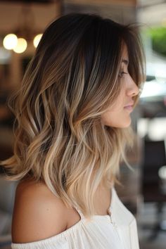 hair hairstyles,hair styles for long hair,hair cut,hair beauty,hair styles for medium hair,hair and skin and nails,hair hairstyling,hair length,hair straightener,hair drawing,hair cuts,hair colors #HairstyleTrends #HairTransformation #CurlyHairRoutine #BraidedHairstyles #HairColorInspiration #HairCareTips #ShortHairStyles #BalayageHair #WeddingHairstyles #HairAccessories #NaturalHair #HealthyHair #LongHairDontCare #MensHair #HairGoals #EasyHairstyles #HairGrowth #UpdoHairstyles #BlondeHair #HairProducts Blond Brown Hair Ideas, Beige Blonde Brown Hair, Long Hair To Shoulder Length, Sophia Bush Hair Color, Balayage Highlights Straight Hair, Soft Lived In Blonde, Short Hairstyle Women Balayage, Smudged Roots Brunette, Bronde Balayage Layers