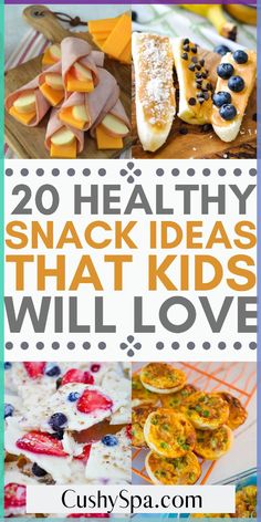 20 healthy snack ideas that kids will love