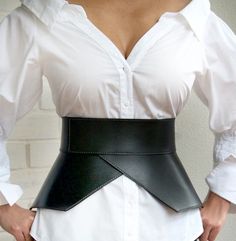 Dark Academia Outfit Plus Size, Peplum Belt, Ropa Upcycling, Wide Waist Belt, Belt For Women