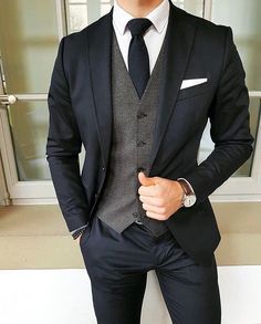 Navy Suit Wedding, Modern Men, Men Classic, Groom Attire