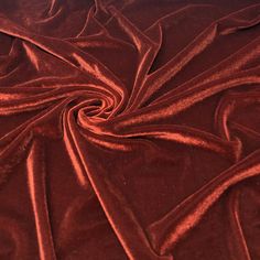 COPPER STRETCH VELVET SOLID FABRIC TYPE: Solid Stretch Velvet STRETCH: 4-WayCUT WIDTH: 58"FABRIC CONTENT: 90% Polyester 10% SpandexFABRIC WEIGHT: 360 GR/YD Fabric For Dresses, Fabric Glitter, Pearl And Lace, Fabric Beads, Luxury Silk, Stretch Velvet, Brocade Fabric, Soft Velvet, Luxury Fabrics