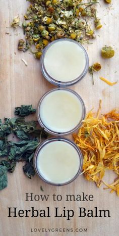 How to make Herbal Lip Balm using dried herbs and rich oils #herbs #beautydiy #lipbalmrecipe #peppermint #chamomile #calendula #beautyrecipe Calendula Lip Balm, Herbal Lip Balm Recipes, Natural Lip Balm Recipe, Herbal Lip Balm, Make Lip Balm, Lip Balm Recipe, Diy Lip Balm Recipes, Herbal Oils, Balm Recipe