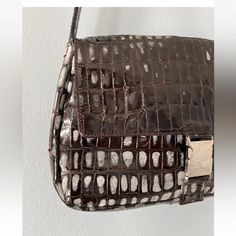 Beautiful Vintage Made In Italy Moschino Bag. 13”X 9”. Very Light. Patent Application In Purple Color. Scratches On Hardware. Patent Application, Moschino Bag, Vintage Moschino, Moschino Bags, Bags Vintage, Plum Purple, Skin Color, Purple Color, Moschino