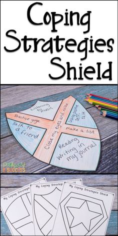 Teach kids that coping strategies are their shield from stress and tough emotions! Kids will create their own coping strategies shield, add strategies, and color it in! Perfect for a superhero theme or just to make these social emotional skills fun! Emotions Craft, Music Therapy Activities, Group Therapy Activities, Coping Skills Activities, Social Skills Lessons, Strong Emotions, Therapeutic Activities, Counseling Activities