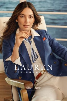 Enjoy the season, shop vivid colors and statement patterns in easy silhouettes. Old Ralph Lauren, Spartan Trailer, Elemento Terra, Ralph Lauren Looks, Ralph Lauren Womens Clothing, Polo Women, Ralph Lauren Shop, Ralph Lauren Style, Estilo Preppy