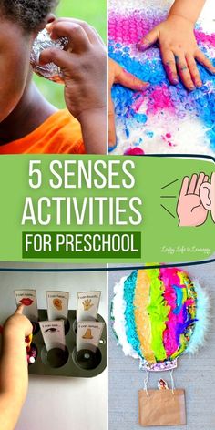 5 Senses Activities for Preschool