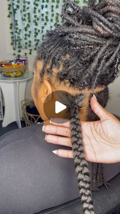 Loc Styles With Added Marley Hair, Box Locks Braids, Large Knotless Box Braids Over Locs, Box Braid Locs, Large Box Braids Over Locs, Braids On Dreadlocks Locs, Locs Hairstyles For Long Locs, Loc Updo Styles Short Women, Styles Over Locs Dreadlocks