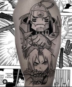 Full Metal Alchemist Tattoo, Mac Miller Tattoos, Manga Coloring Book