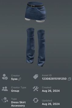 Roblox Waist Accessories Codes, Roblox Socks Codes, Rh Dance Studio Outfit Codes, Kpop Dance Practice Outfits, Blocksburg Outfit Codes￼, Pic Code, Code Roblox, Clothing Studio, Dance Outfits Practice