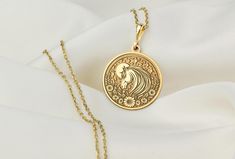 Capture the majesty of the horse with this stunning pendant necklace, available in 14K gold, silver, gold plating, and rose gold plating. This beautifully detailed design is perfect for equestrian enthusiasts and anyone who loves the grace and strength of horses. Whether you're treating yourself or searching for a meaningful gift, this elegant necklace adds a timeless touch to any outfit and is sure to be cherished by all who wear it. Visit our store to see more animal necklace https://goldenaur Classic Necklace With Horse Design For Gift, Horse Design Round Pendant Necklace As Gift, Horse Design Pendant Necklace As Gift, Gold Horse Design Pendant Necklace, Animal Necklace, Gold Horse, Horse Necklace, Horses Pendant, Elegant Necklace