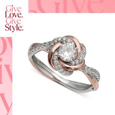 in stock Rose-colored Jewelry For Valentine's Day Anniversary, Valentine's Day Rose Gold Cubic Zirconia Diamond Ring, Rose Gold Cubic Zirconia Diamond Ring For Valentine's Day, Valentine's Day Rose Gold Brilliant Cut Diamond Ring, Valentine's Day Brilliant Cut Rose Gold Diamond Ring, Rose Gold Promise Ring For Valentine's Day, Rose Gold Brilliant Cut Diamond Ring For Valentine's Day, Rose Fine Jewelry For Anniversary, Rose Design Rings For Anniversary On Valentine's Day