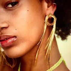 These New Stunning Statement Earrings From Zara Are Bold And Elegant! They Are Lightweight And Fun To Wear. Nwot Approx : 4 1/2” Long X 1” Wide Gold-Plated Bundle Your Likes To Save $$