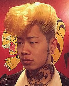 Japanese Rockabilly, Faces Reference, Greaser Style, Random Faces, Slick Hair, Fire Hair, Pompadour Hairstyle