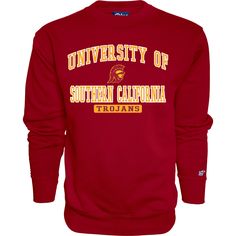 PRICES MAY VARY. Blue84 fan favorite USC Trojans men's crewneck sweatshirt This USC men's crew sweatshirt has a high quality twill applique graphic perfect for any Trojans fan that loves to show their team pride Each USC Trojans sweatshirt is made from a warm and soft fleece This applique crewneck sweatshirt is a perfect addition to any USC fans wardrobe All Blue 84 products are officially licensed by the universities and produced using ethical sourcing and manufacturing practices Crew Neck T-shirt With University Logo For Fall, University Logo Cotton Sweatshirt For Fans, University Logo Cotton Sweatshirt For Fan Gear, University Logo Cotton Sweatshirt Fan Gear, Collegiate Crew Sweatshirt, Pre-shrunk, Collegiate Crew Sweatshirt Pre-shrunk, Collegiate Crew T-shirt For Winter, University Logo Crew Neck T-shirt For Fall, Cotton Logo Print Sweatshirt For Game Day