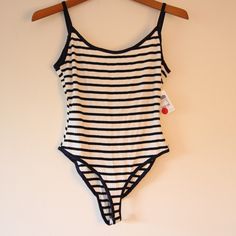 Brand New With Tags Never Worn Before Charlotte Russe Beach Traveler In Small. Ask If You Have Any Questions! Striped Swimwear For Spring Vacation, Summer Striped Tops For Beach, Summer Striped Tops For The Beach, Striped Summer Tops For The Beach, White Casual Swimwear For Summer Outings, Striped Stretch Tops For Beach, Striped Stretch Tops For The Beach, White Casual Swimwear For Day Out, Striped Summer Beach Top