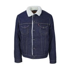 Levi`s Men Jacket-Jacket-GUOCALI Fall Winter Jacket, Jacket Pattern, Blazers For Men, Cotton Jacket, Jacket Buttons, Levis Men, Blue Man, Clothing Brand, Mens Sweatshirts