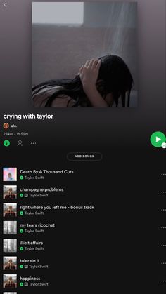 an image of someone crying with taylor on the app store's webpages