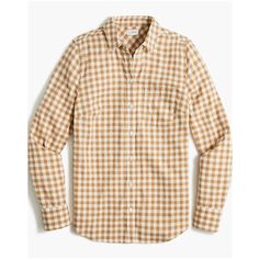 Lightweight Flannel Button Down Shirt In Camel Ivory Gingham. 100% Cotton. Functional Buttons At Cuffs. Chest Pocket. Size Medium. Note: This Shirt Is Brand New, Tag Fell Off But Plastic Piece That Was Holding Tag Still Attached (See Photo). Item Bb306 Womens Flannel Shirt, Women Shirt Top, Flannel Tops, Boyfriend Shirt, Jcrew Women, Chambray Shirt, Crew Shirt, Poplin Shirt, J Crew Factory