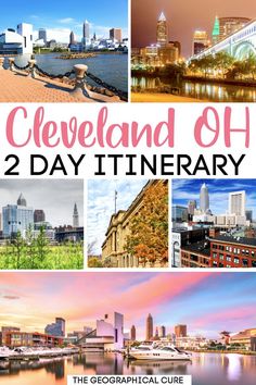 the cleveland oh 2 day itinerary