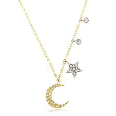 Chiara Ferragni moon and star necklace Moon And Star Jewelry, Star Diamond Necklace, Gold Key Necklace, Pear Shaped Diamond Necklace, Beautiful Diamond Necklace, Diamond Star Necklace, Diamond Evil Eye, Jewelry Brands, Sparkle Necklace