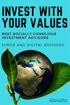 the book cover for invest with your value, which features an image of a green leaf and