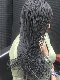 Tiny Micro Braids, Micro Plaits Braids, Tiny Braids, Cornrows Updo, Micro Braids Styles, Different Braid Styles, Pixie Braids, Plait Styles, Micro Braids Hairstyles