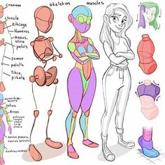 an image of some cartoon characters with muscles